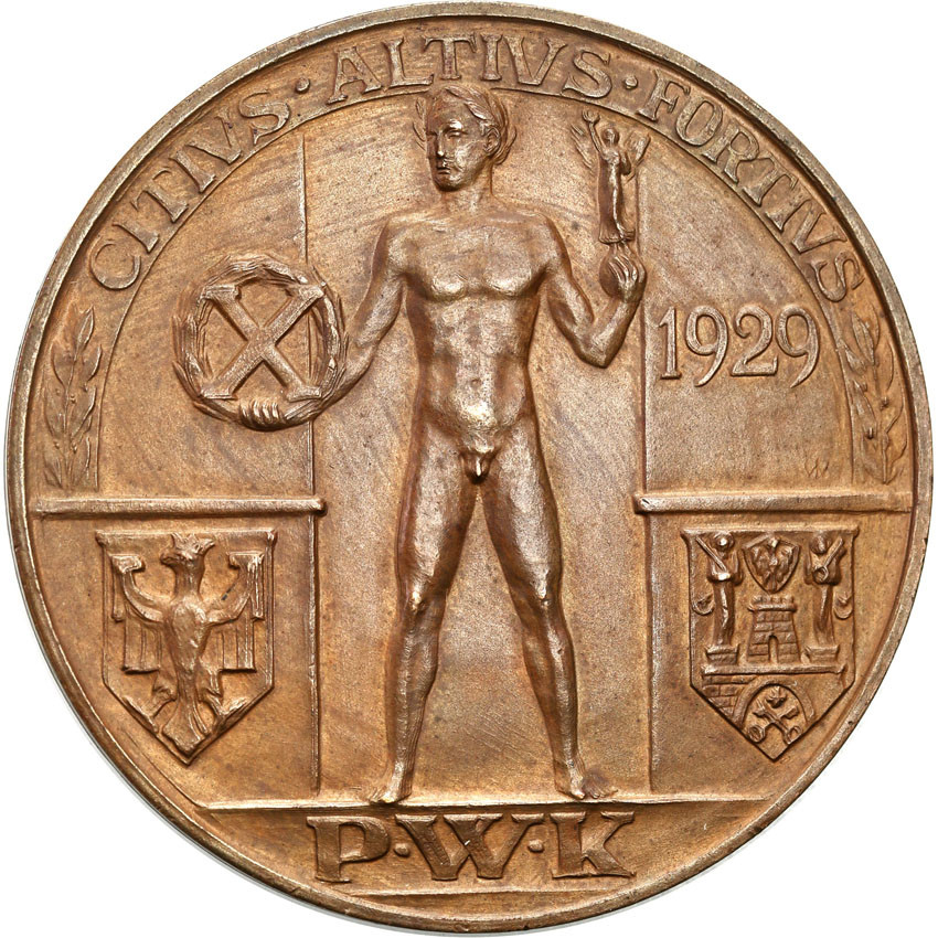 Medal Powszechna Wystawa Krajowa w Poznaniu 1929, brąz